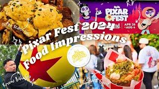 Disneyland Resort (DLR) Pixar Fest 2024 Food Impressions ~ All Streets Gourmand