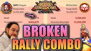 Most OP Counter Rally in Rise of Kingdoms [Martel Attila is unstoppable] 2293 & 2934 vs 1365 KvK