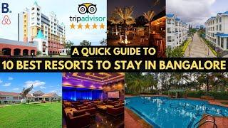 Top 10 best resorts in Bangalore for weekend getaways from Bengaluru | one day trip from Bengaluru