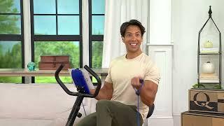 FITNATION EZ Step Upright & Recumbent Bike w/ 16 Levels on QVC