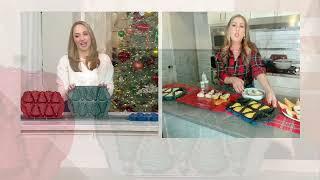 Good Housekeeping Christmas Tree 10-Compartment Cakelet Pan on QVC