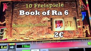 Book of Ra 6 Köpfe Freispiele auf 2€ Novoline Spielothek Geht ab 