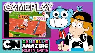 Gumball Party Game App Gameplay | The Amazing World of Gumball | Cartoon Network UK 