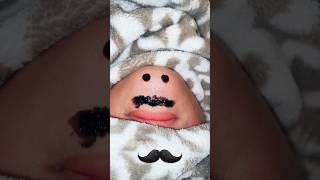 Rosy has a mustache #youtubeshorts #funny