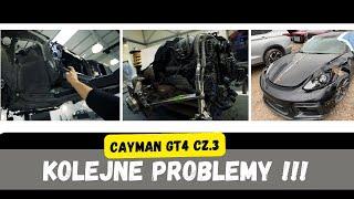 PORSCHE CAYMAN GT4 982 -  Mamy niemiłą niespodziankę :-( cz.3