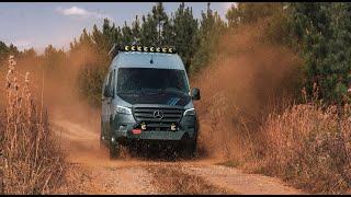 Meet the all-new Blue Beast, an adventure van on the Mercedes Sprinter chassis.