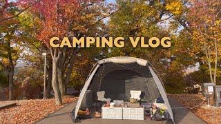 Ambitious camping equipment for the first camping | Camping Vlog️