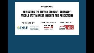 Navigating the Energy Storage Landscape: Middle East Market Insights and Predictions