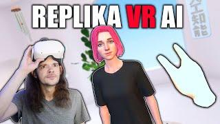 My AI Girlfriend Told Me a Secret... | Replika VR Quest 2