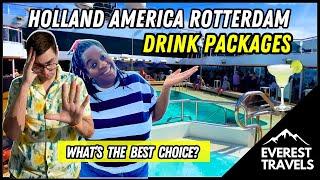 Drink Packages on Holland America Rotterdam | Cruise Review