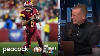 How Jayden Daniels took control against Falcons in Commanders' win | Pro Football Talk | NFL on NBC