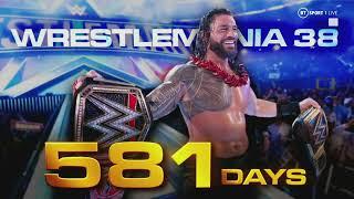 Roman Reigns 1000 Day Championship Reign Video Package – WWE Smackdown 6/2/23