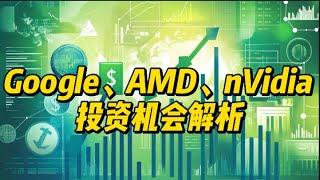 潜在投资机会  Google、AMD、nVidia 最新技术面分析解析 #美股 #nvda #amd #google