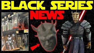 INSANE LEAK! Star Wars Black Series News! Savage Opress Head! New Wave Found!