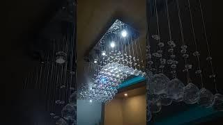 Chandelier Installation #electrical #chandelier #lightingfixtures