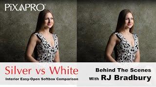 PiXAPRO | Comparing Silver vs White Rice-Bowl Softboxes - with Richard Bradbury