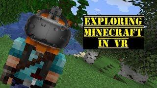 Exploring Minecraft in VR - GuruMatt Streams: Minecraft