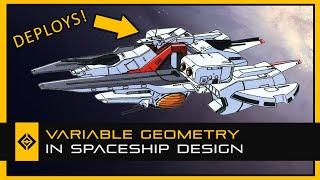 Variable Geometry in Sci-Fi Spaceship Design