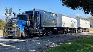 Road trains and trucks in Australia