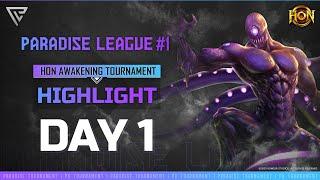 DAY #1 RECAP – Paradise League - PK HoN Awakening Tournament