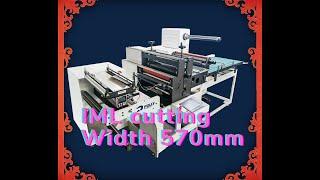 2021, D570 IML finishing machine, in mold label converting equipment with 570mm die-cutting width