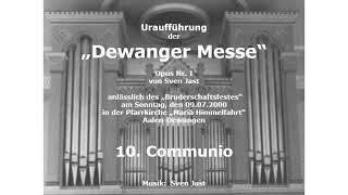 "Dewanger Messe": 10. Communio