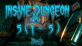 Битва Замков # Кошмарное Подземелье 5 (1-5) New Insane Dungeon