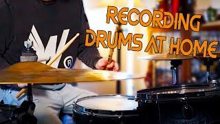 Recording Drums At Home | Tech Tuesday