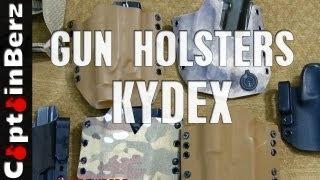 Kydex Gun Holsters (Pistol, Magazine, Flashlight)