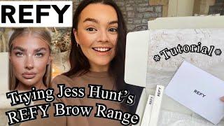 TESTING REFY BEAUTY BROW RANGE By Jess Hunt | Review | Tutorial |