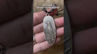 The Morrigan Devotional Necklace (available) #themorrigan #pagan #witch #celtic