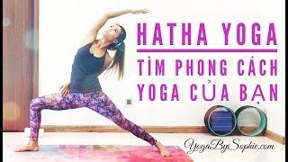 Bài tập HATHA Yoga - TOÀN THÂN khỏe mạnh, dẻo dai (60ph, CHẬM) | Yoga By Sophie