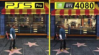 GTA 5 - PS5 Pro vs. RTX 4080 Enhanced Edition – Can the Most Powerful Console COMPETE?