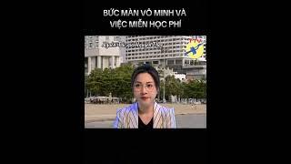  Bức màn vô minh và việc miễn học phí