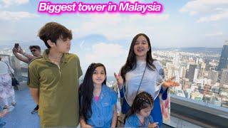 Biggest tower in Malaysia | Sitara yaseen Malaysia vlog