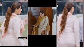 pakistani actress hot back || hareem farooq hot back in bismil drama || #hareemfarooq