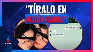 "Tíralo en algún canal": Mamá de Lucio "N" revela que jóvenes planearon abandonar a su bebé | Zea