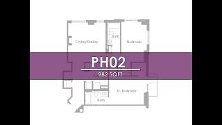 Apartment PH02 (982 SqFt)