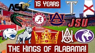 I gave EVERY D1 Team in Alabama 15 Years to see who could be the BEST in College Football 25!