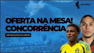 GRÊMIO: CARLOS SALCEDO! | PROPOSTA FEITA! | ELIASSON RECEBE OFERTA! | PODE COMPLICAR...