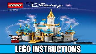 LEGO Instructions | Disney | 40478 | Mini Disney Castle