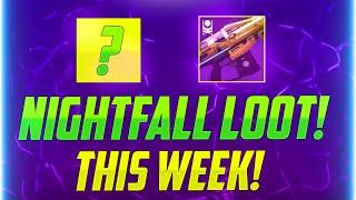 Nightfall Weapons This Week In Destiny 2 (+What's The Nightfall Strike?) | Destiny 2 Season 15