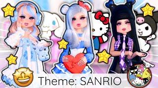 Buying SANRIO THEMES in DRESS TO IMPRESS (Cinnamoroll, Kuromi & MORE)