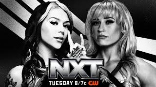NXT|| Cora Jade VS Jordynne Grace ||