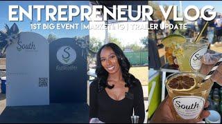 EP. 3 | Entrepreneur Vlog | 1st Big Event | MARKETING | Trailer Update | RECAP | Liesa Elizabeth