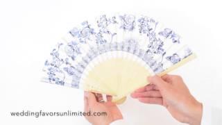 Fashioncraft Elegant French Country Design Fan (FC-6211)