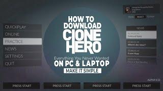 How to Download Clone Hero on PC or Laptop and Play it