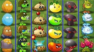 Pvz 2 Discovery - All Plants Evolution NOOB - PRO - HACKER - GOD version