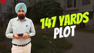 147 Yards North Facing Plot Near 200 feet Airport Road Greater Mohali