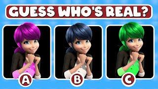 Guess The Real Miraculous Ladybug |Miraculous Ladybug Quiz|Great Quiz